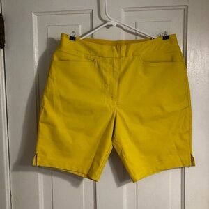 Yellow Women's Puma Shorts NWOT never worn